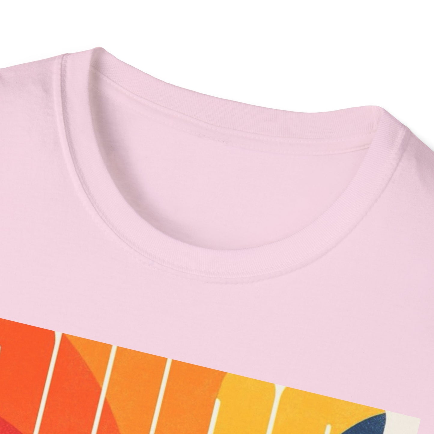 Retro Surf Unisex Softstyle T-Shirt - Vintage Beach Vibes