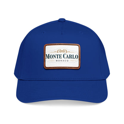 Monte Carlo Leather Patch Baseball Cap