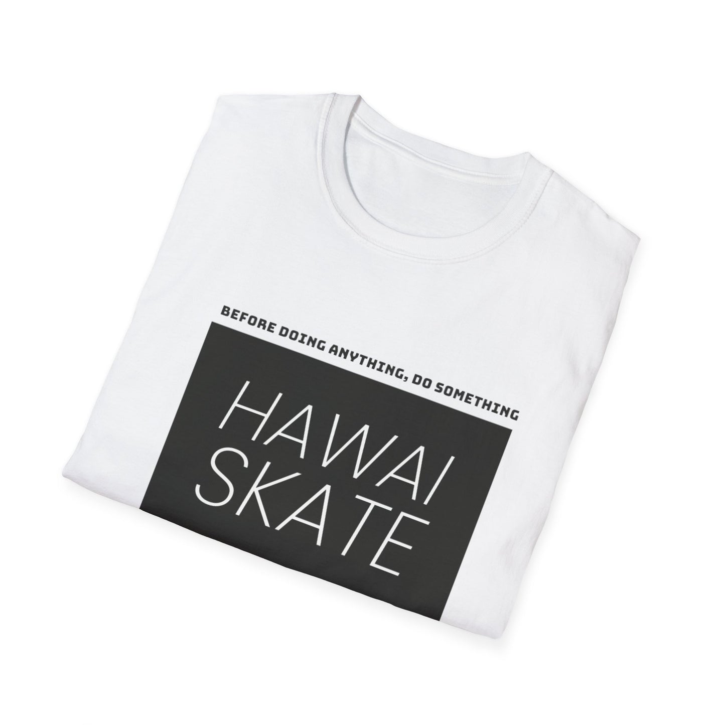 Hawaiian Skate Inspired T-Shirt, Casual Summer Wear, Skateboarder Gift, Beach Day, Graphic Tee, Cool Streetwear