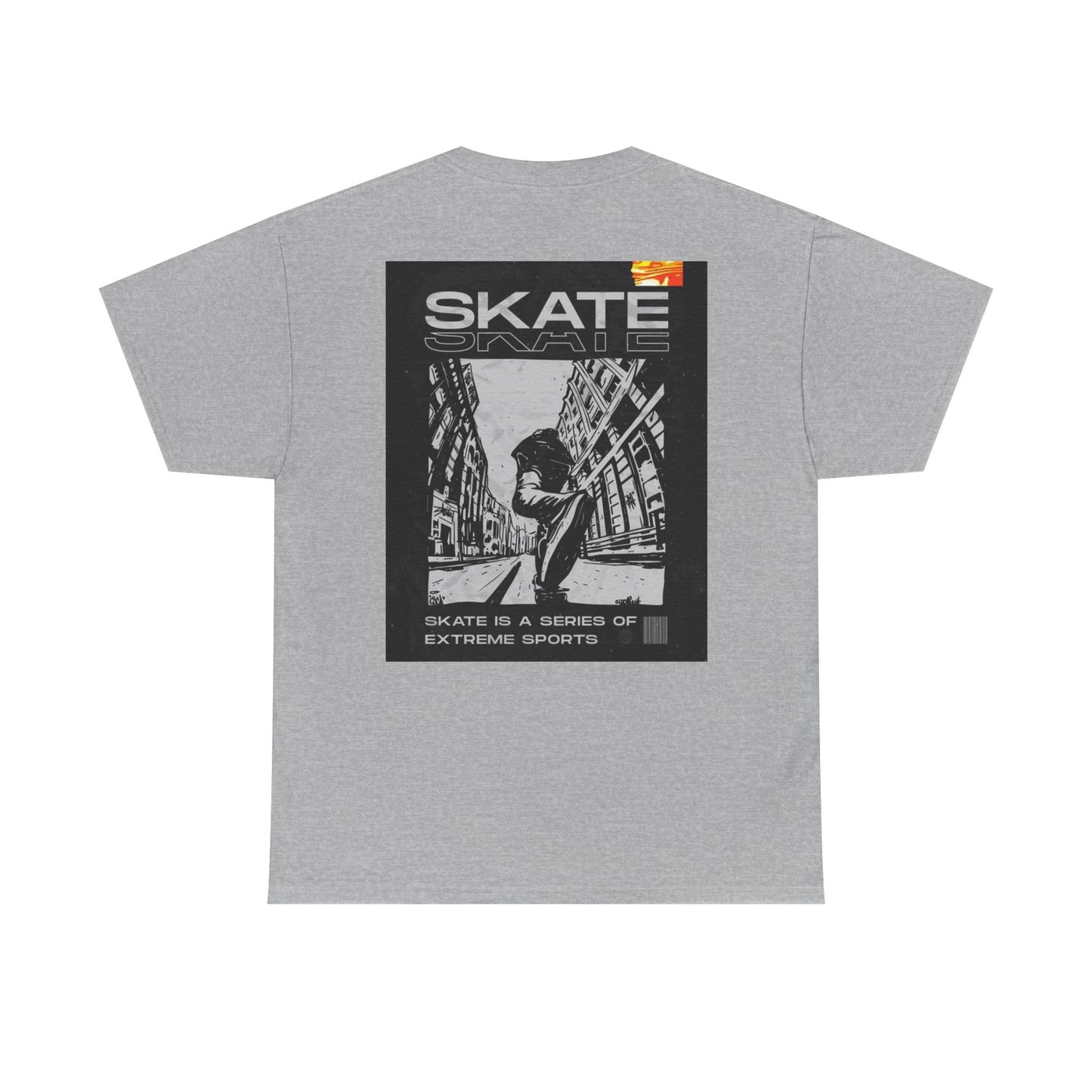 Skate Graphic Tee — Urban Skateboard Poster Shirt