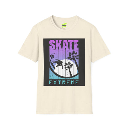 Skate Extreme Unisex T-Shirt - Vibrant Graphic Tee for Skate Lovers