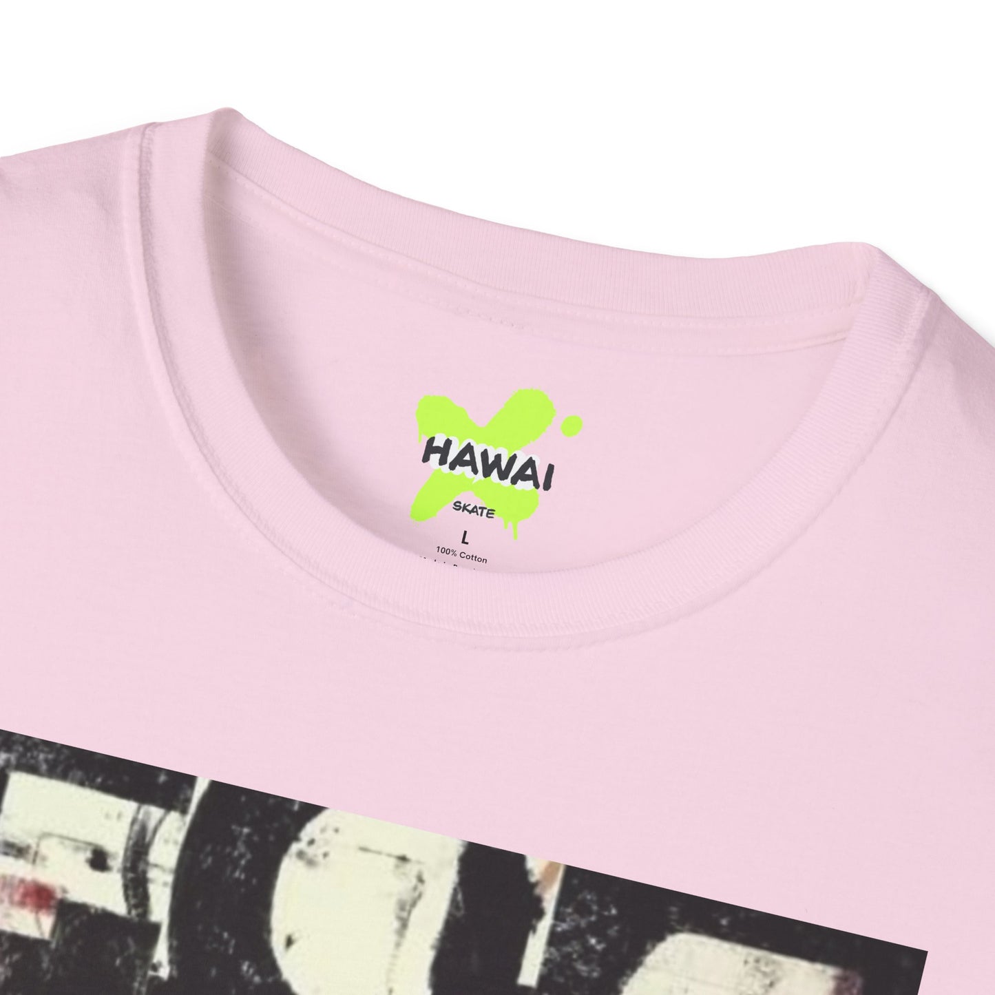 Artistic Unisex Softstyle T-Shirt - Modern Abstract Design