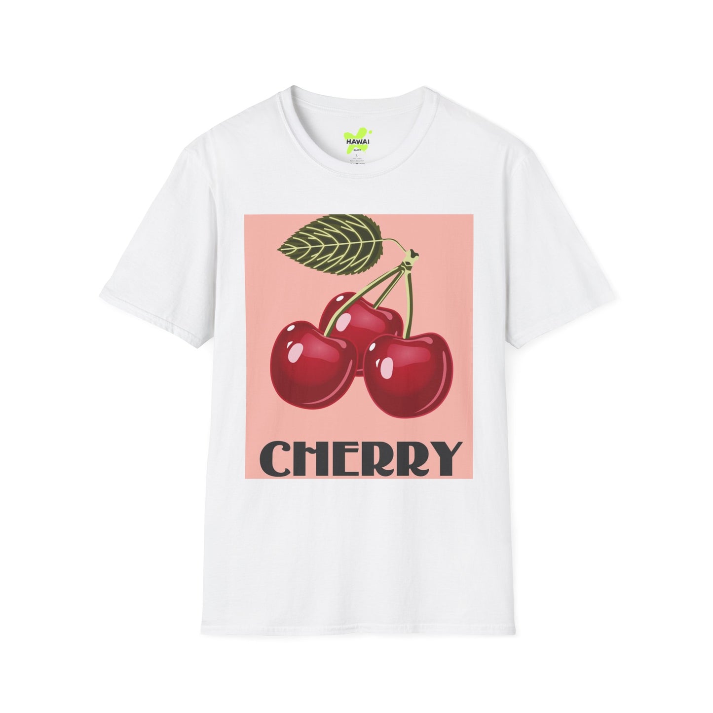 Retro Cherry Graphic T-Shirt for Fruit Lovers