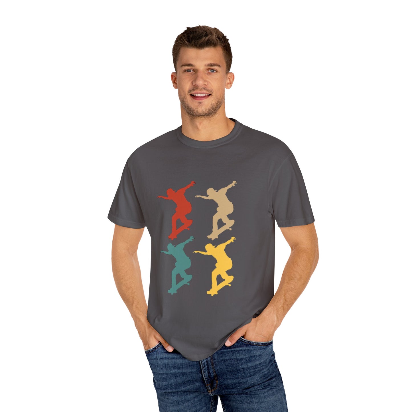 Vibrant Skateboarding T-Shirt for Adventure Lovers