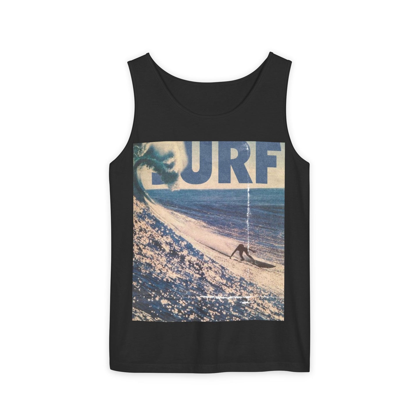 Surf Vintage Tank Top – Retro Beach Surfing Graphic