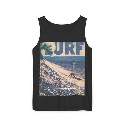 Surf Vintage Tank Top – Retro Beach Surfing Graphic