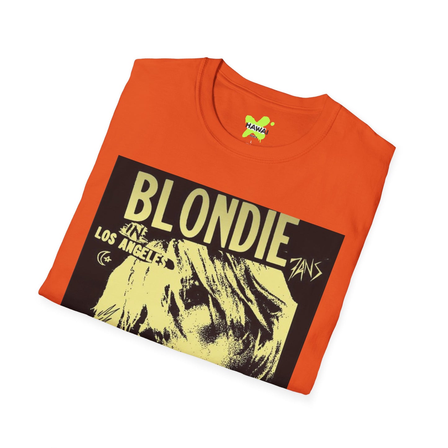 Vintage Blondie Unisex Softstyle T-Shirt - Retro Music Graphic Tee