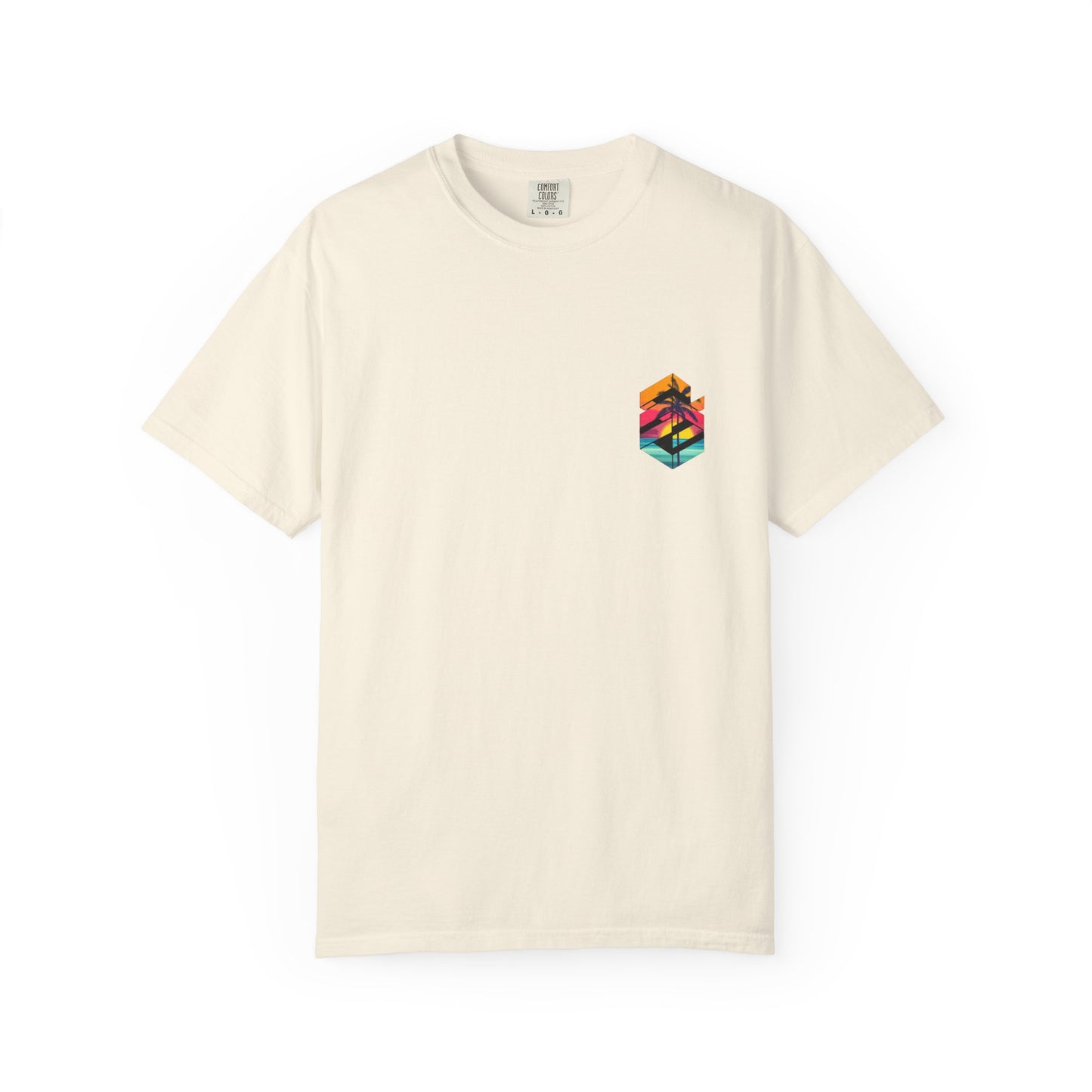 Tropical Sunset Unisex T-Shirt | Beach Vibes & Relaxation