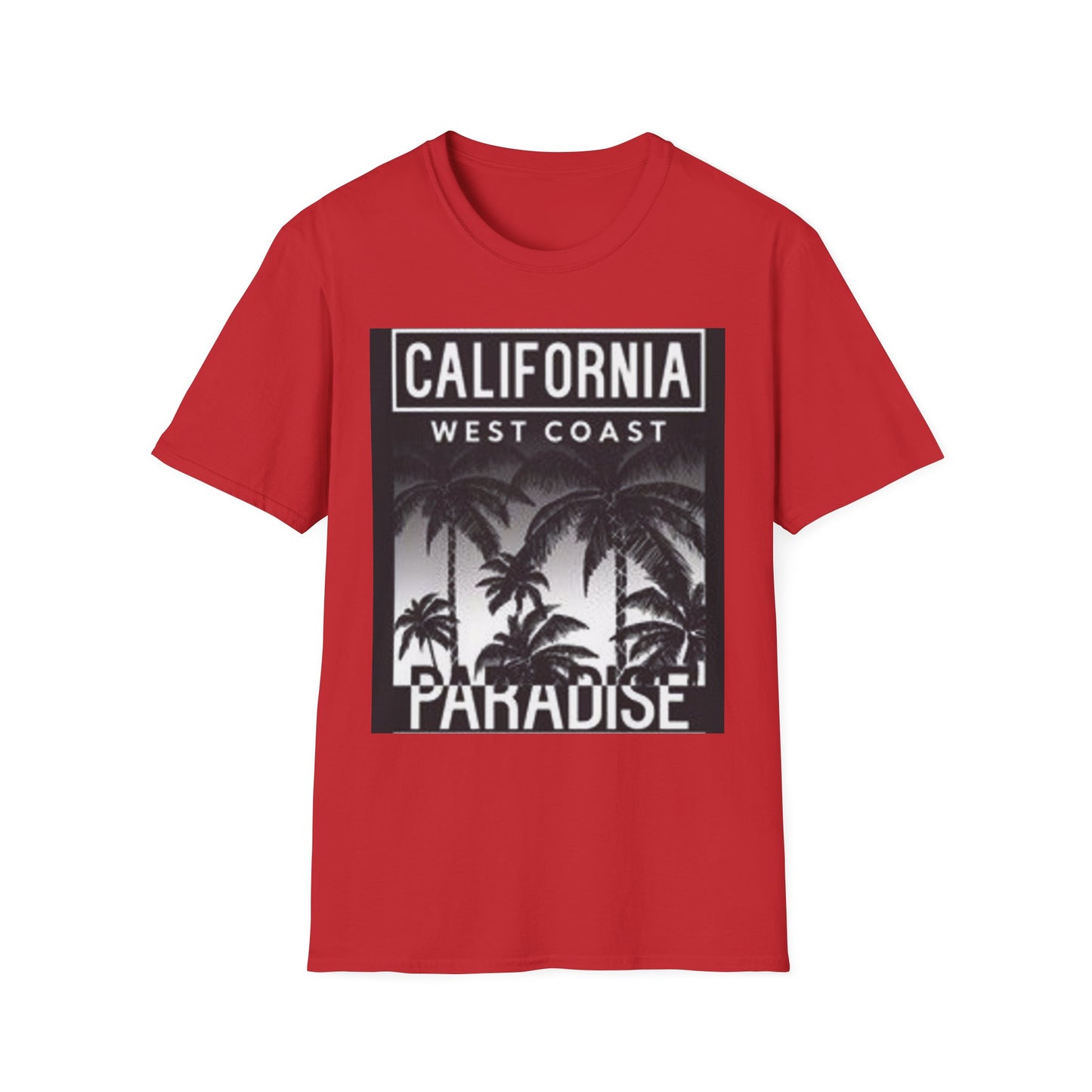 California Paradise Unisex T-Shirt, West Coast Apparel, Summer Vibes Shirt, Beachwear, Travel Tee, Gift for Travelers