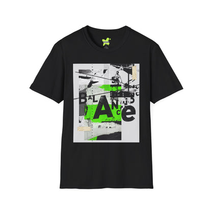 Trendy Unisex Graphic Tee - 'Balance' Design for Everyday Style