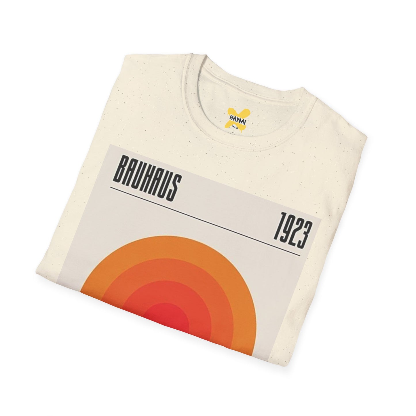 Retro Bauhaus 1923 Unisex Softstyle T-Shirt - Vintage Graphic Tee