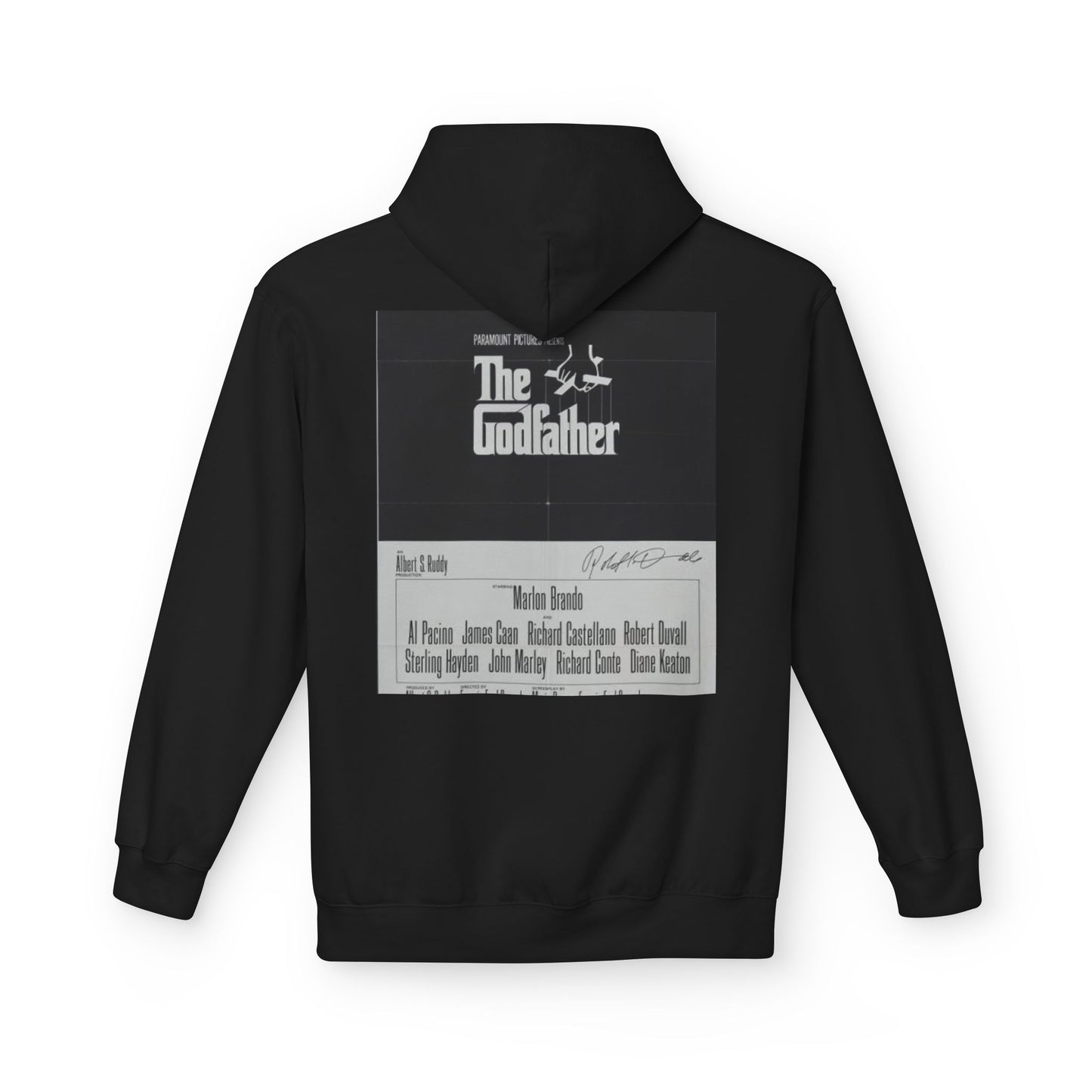 Unisex Godfather Movie Hoodie - Midweight Softstyle Fleece Pullover for Film Lovers