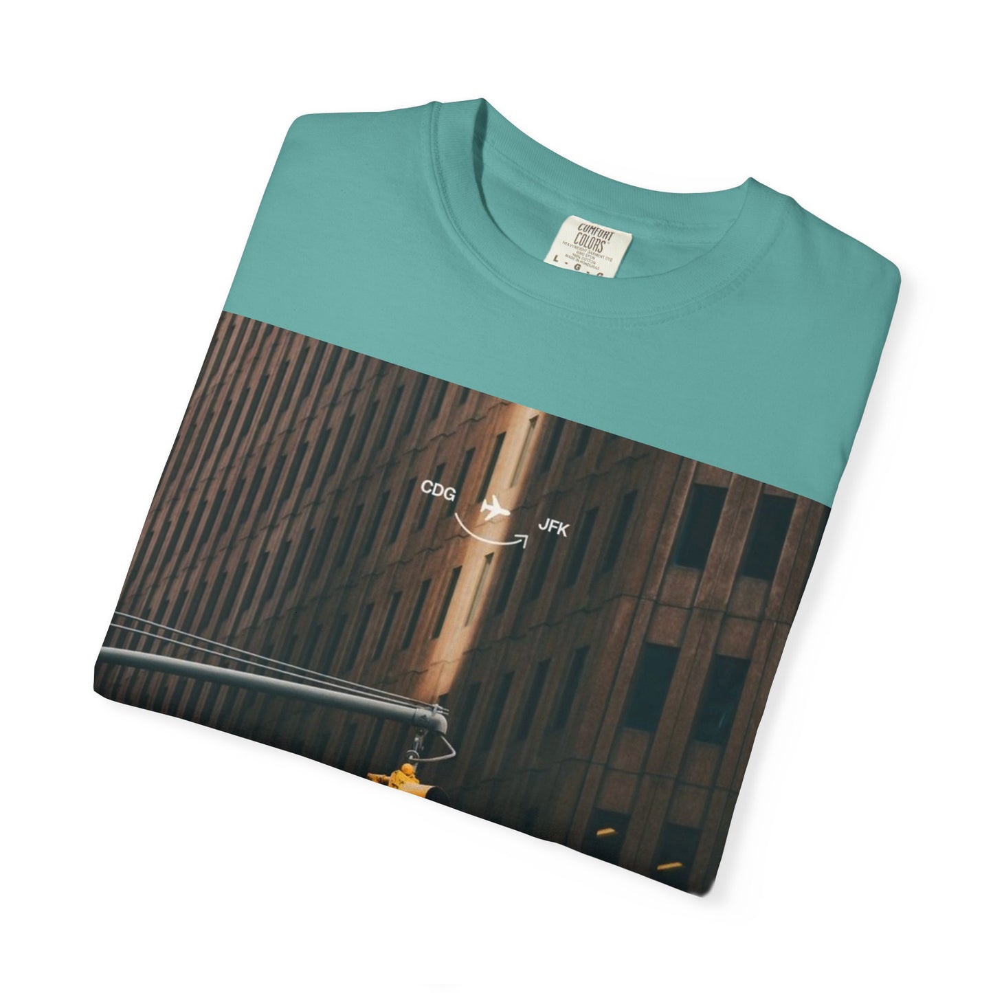 New York City Traffic Light Photo T‑Shirt — Urban Streetwear Tee
