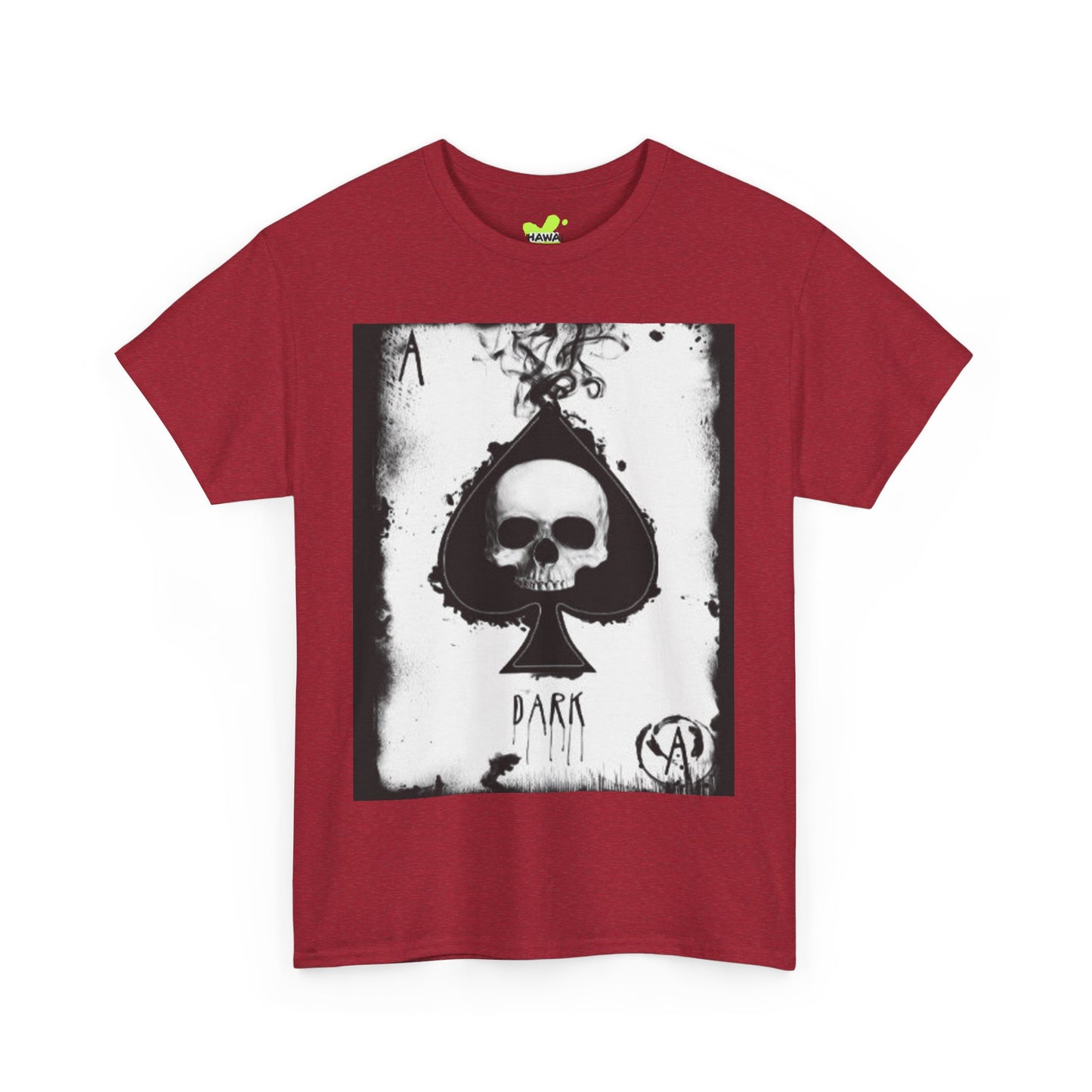 Gothic Skull Graphic Tee - Unisex Heavy Cotton T-Shirt