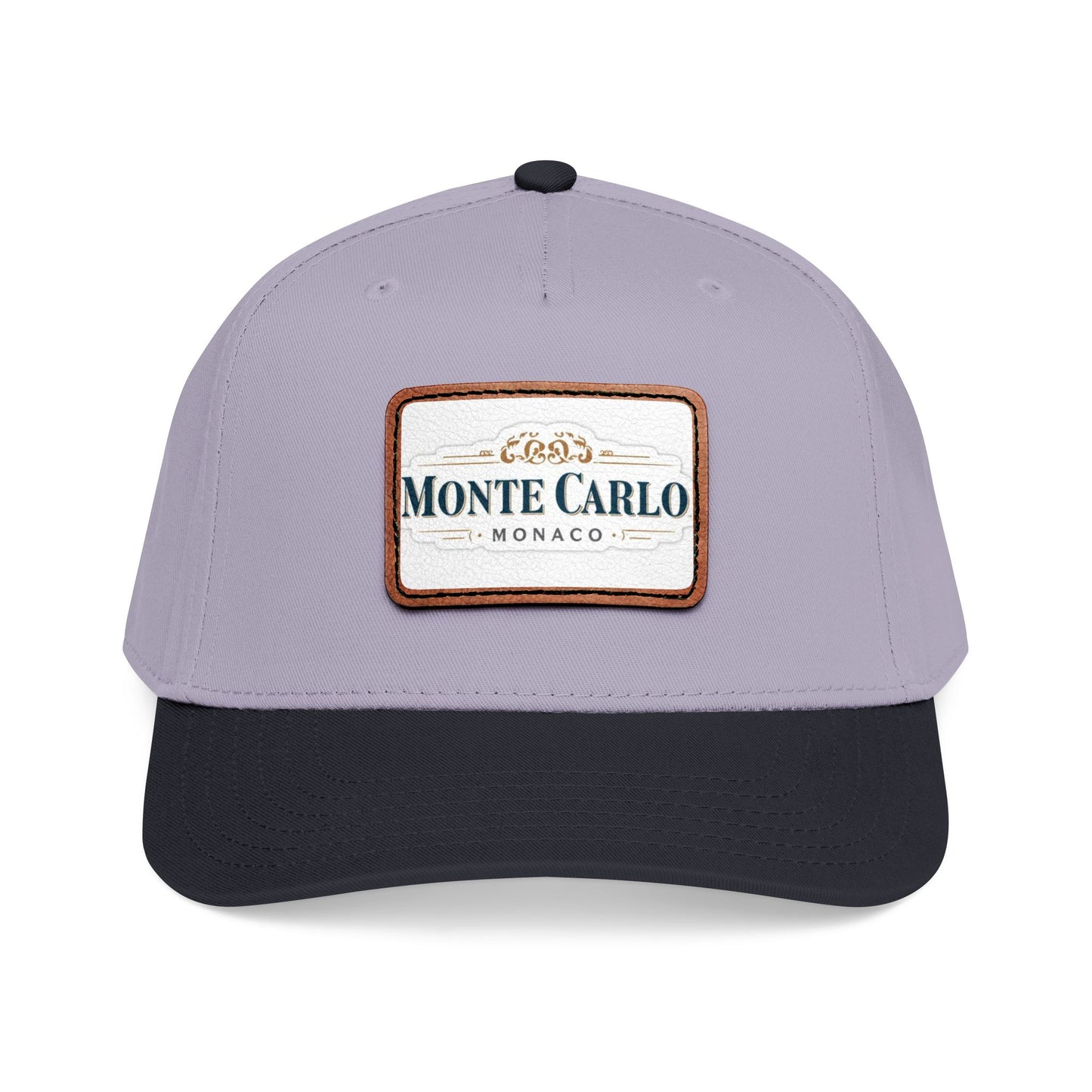 Monte Carlo Leather Patch Baseball Cap