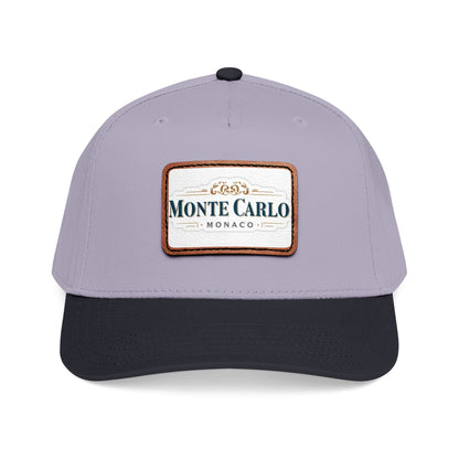 Monte Carlo Leather Patch Baseball Cap