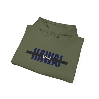 Hawaii Skate Hoodie - Cozy Unisex Heavy Blend Sweatshirt, Perfect for Beach Days, Skateboarding, Casual Outings, Gift Idea