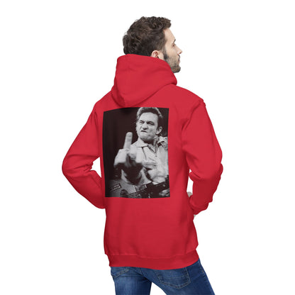 Unisex Hooded Sweatshirt with Bold Graphic Print - Perfect for Music Lovers