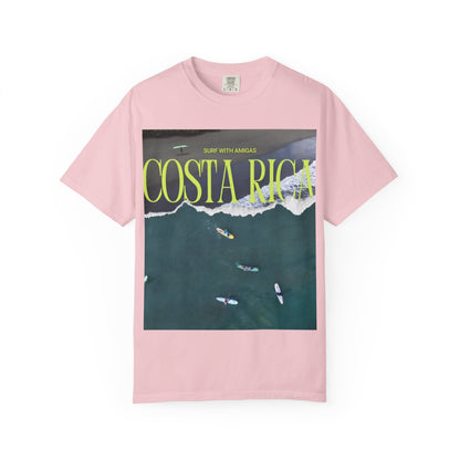 Costa Rica Surf T-Shirt — Aerial Wave & Surfers Graphic Tee
