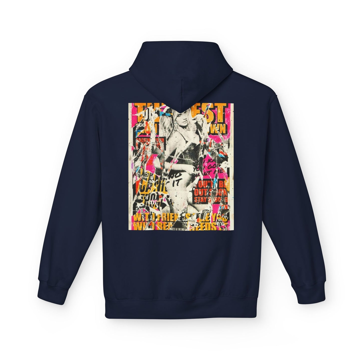 Unisex Midweight Softstyle Fleece Hoodie - Trendy Graphic Art Design