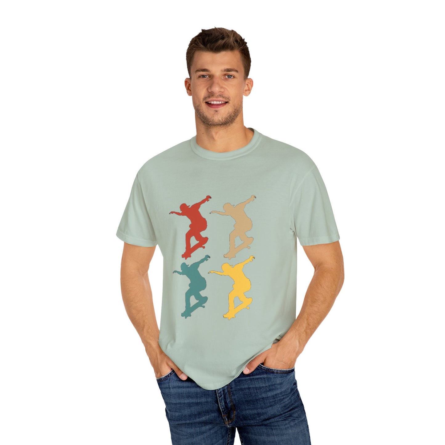 Vibrant Skateboarding T-Shirt for Adventure Lovers