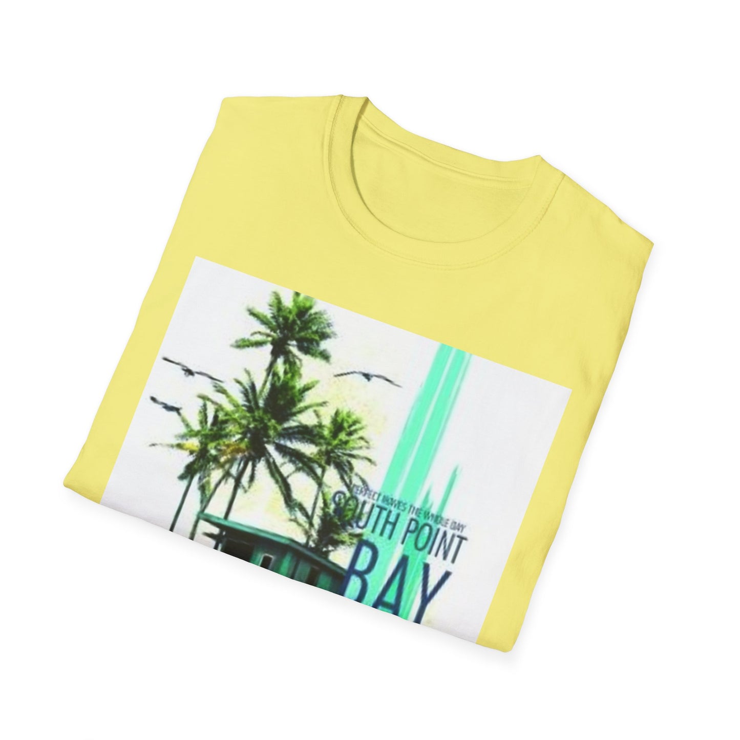 South Point Bay Graphic Tee | Unisex Softstyle T-Shirt, Beach Vibes, Casual Wear, Summer Fashion, Gift for Him or Her