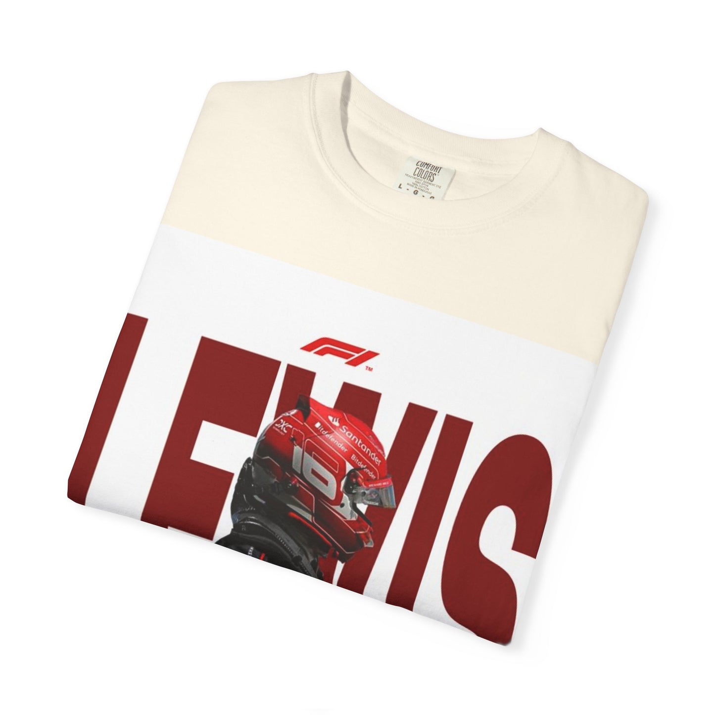 Lewis Hamilton F1 Unisex Garment-Dyed T-Shirt - Perfect for Racing Fans