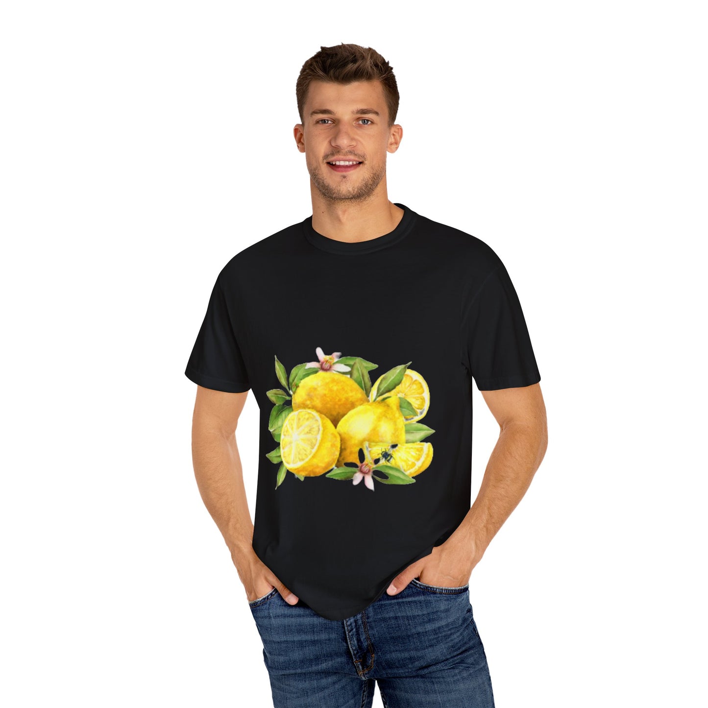Citrus Lemon Graphic T-Shirt - Unisex, Summer Vibes, Perfect Gift