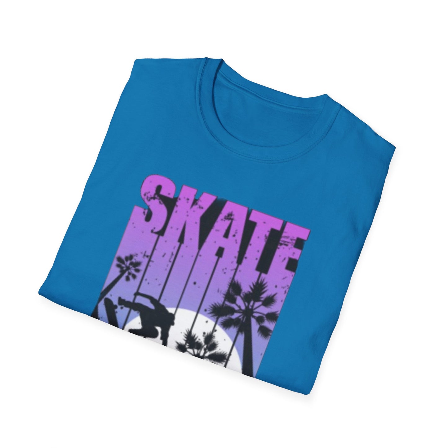Skate Extreme Unisex Softstyle T-Shirt - Vibrant Graphic Tee for Skate Enthusiasts