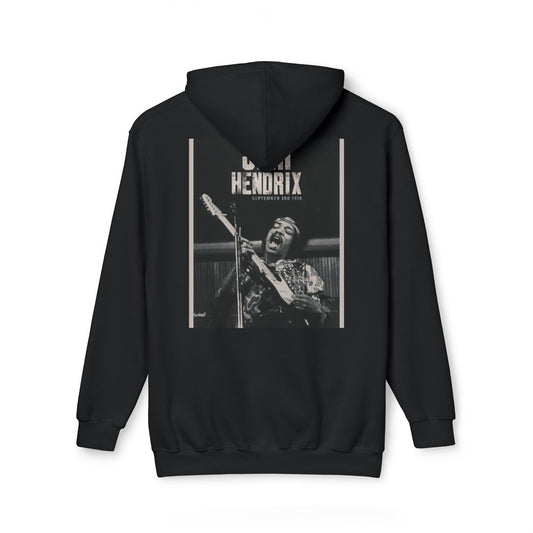 Jimi Hendrix Unisex Hooded Sweatshirt - Vintage Rock Style