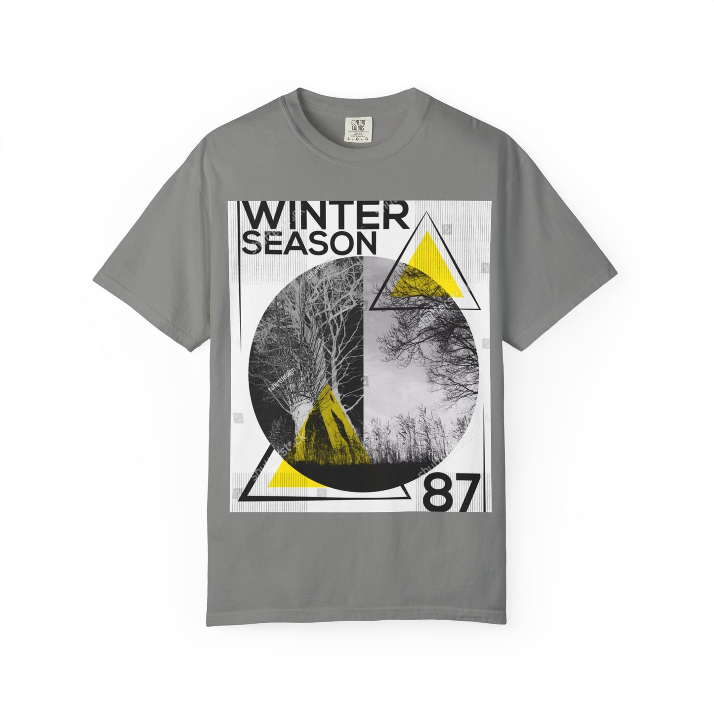 Winter Season Graphic T-shirt, Unisex Tee for Fashion Lovers, Cool Casual Wear, Winter Apparel, Unique Gift for Him/Her