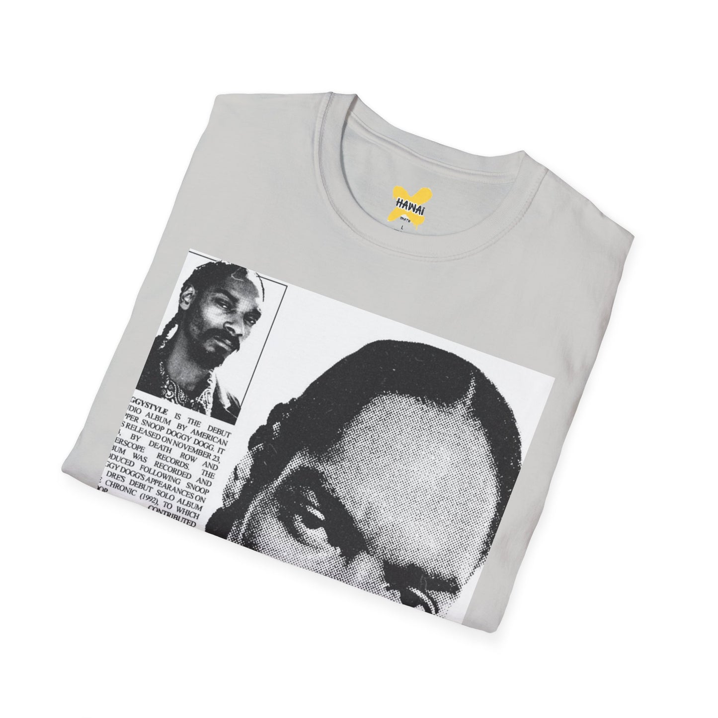 Retro Hip-Hop Unisex Softstyle T-Shirt with Snoop Dogg Design