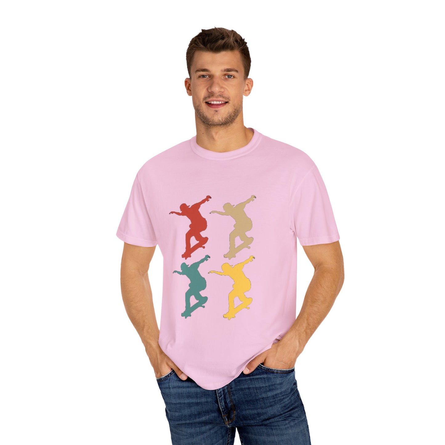 Vibrant Skateboarding T-Shirt for Adventure Lovers