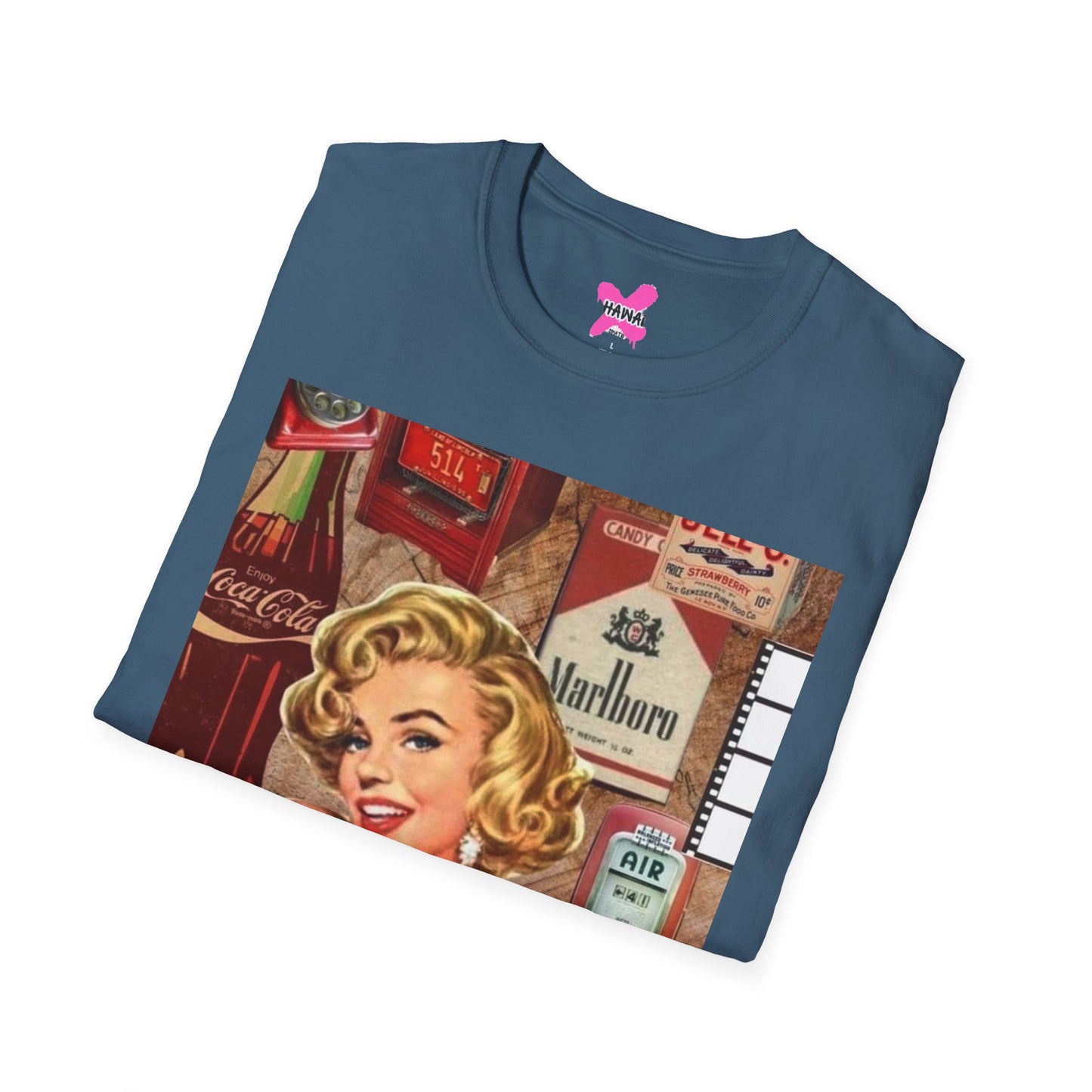 Retro Marilyn Monroe Unisex Softstyle T-Shirt - Vintage Glamour Tee