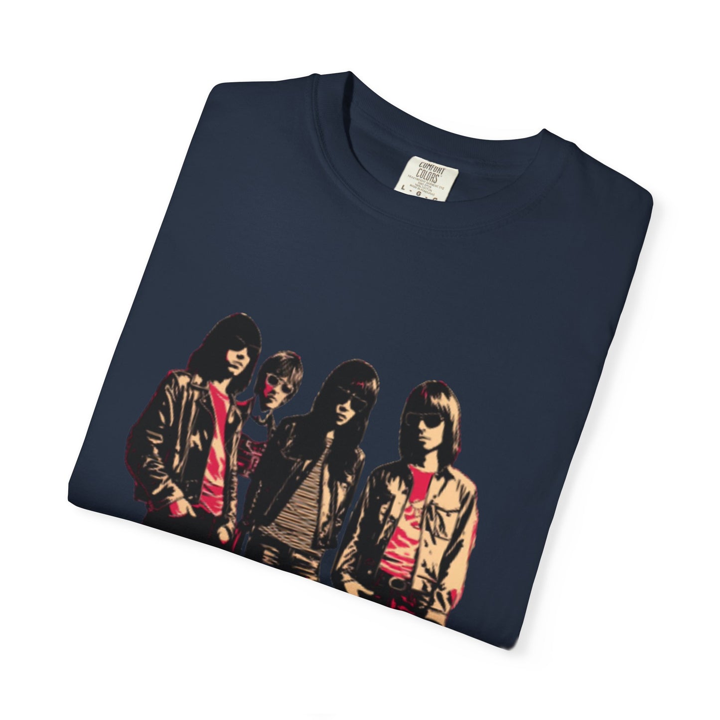 Rock Band Graphic Unisex Garment-Dyed T-Shirt