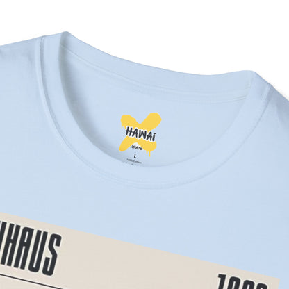 Retro Bauhaus 1923 Unisex Softstyle T-Shirt - Vintage Graphic Tee