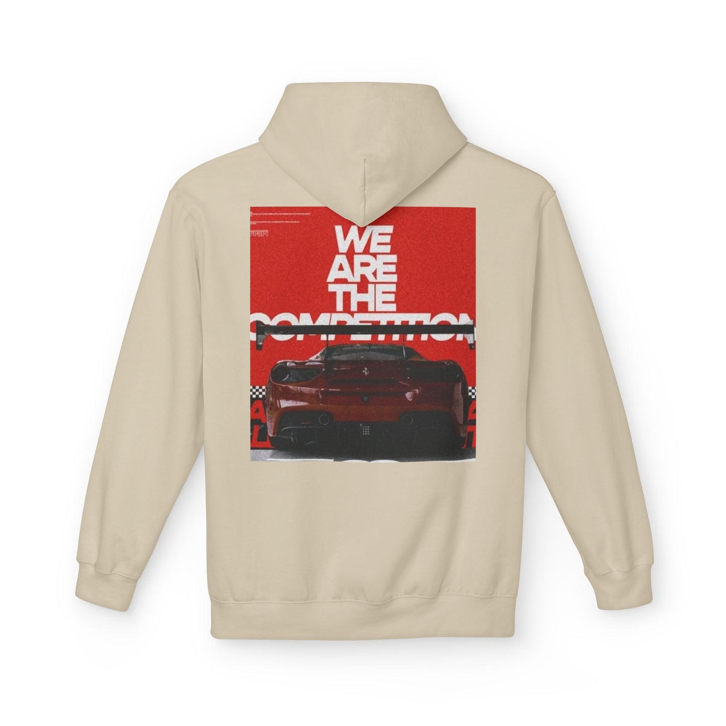 Unisex Fleece Hoodie - 'We Are The Competition' Car Design