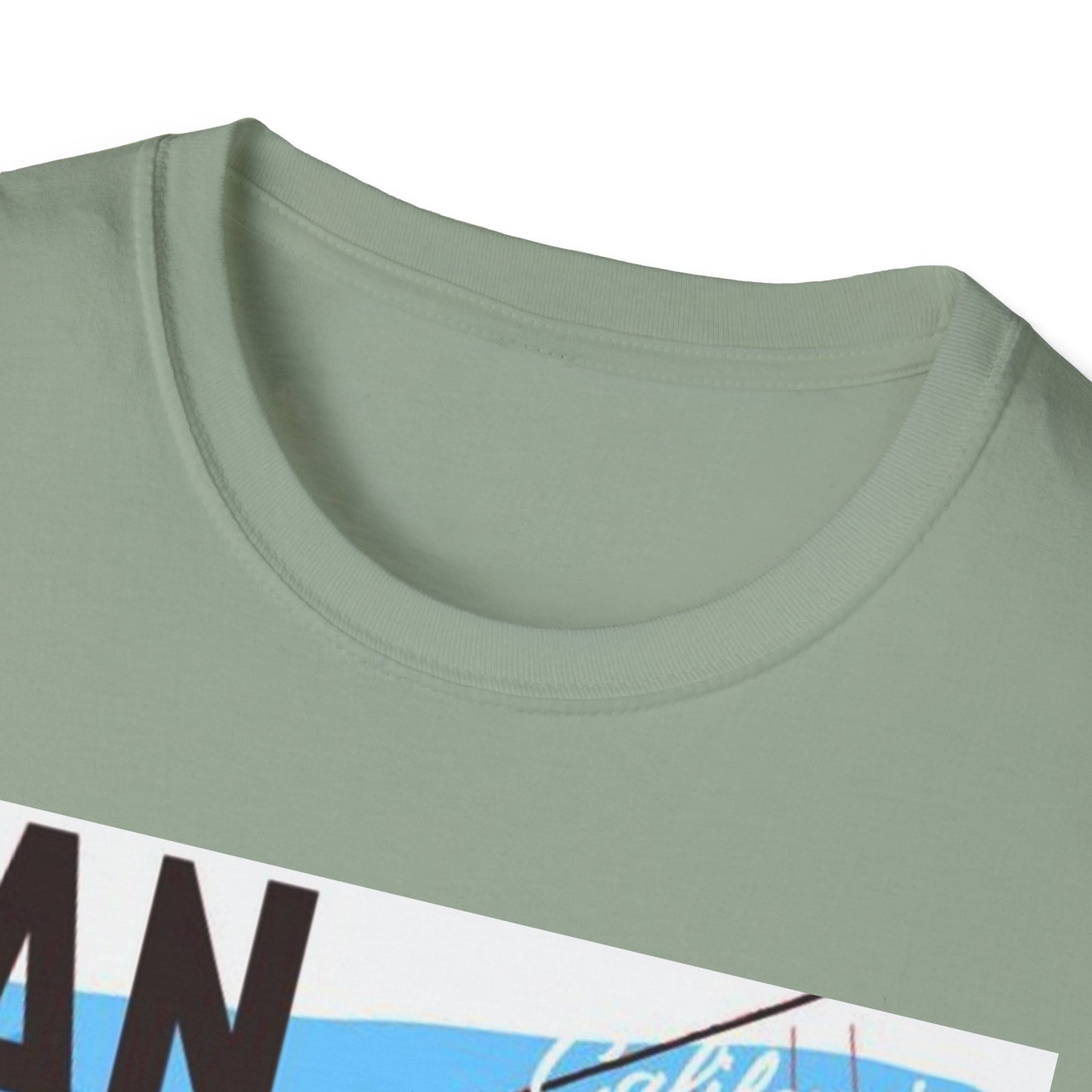 San Francisco Graphic Unisex Softstyle T-Shirt - California Vibe, Perfect for Beach Lovers