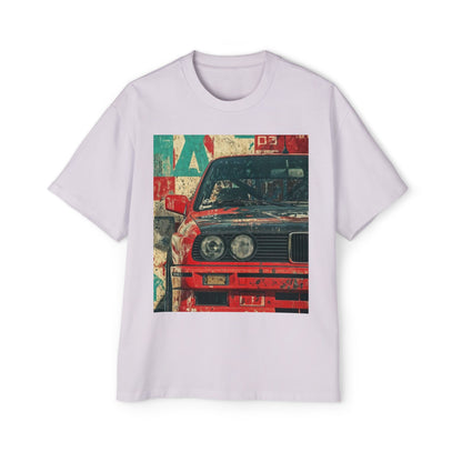 Vintage Racing Car Tee — Retro BMW Front Graphic T-Shirt
