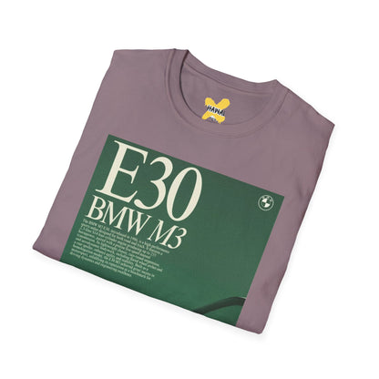 E30 BMW M3 Graphic Unisex T-Shirt - Classic Car Enthusiast Tee