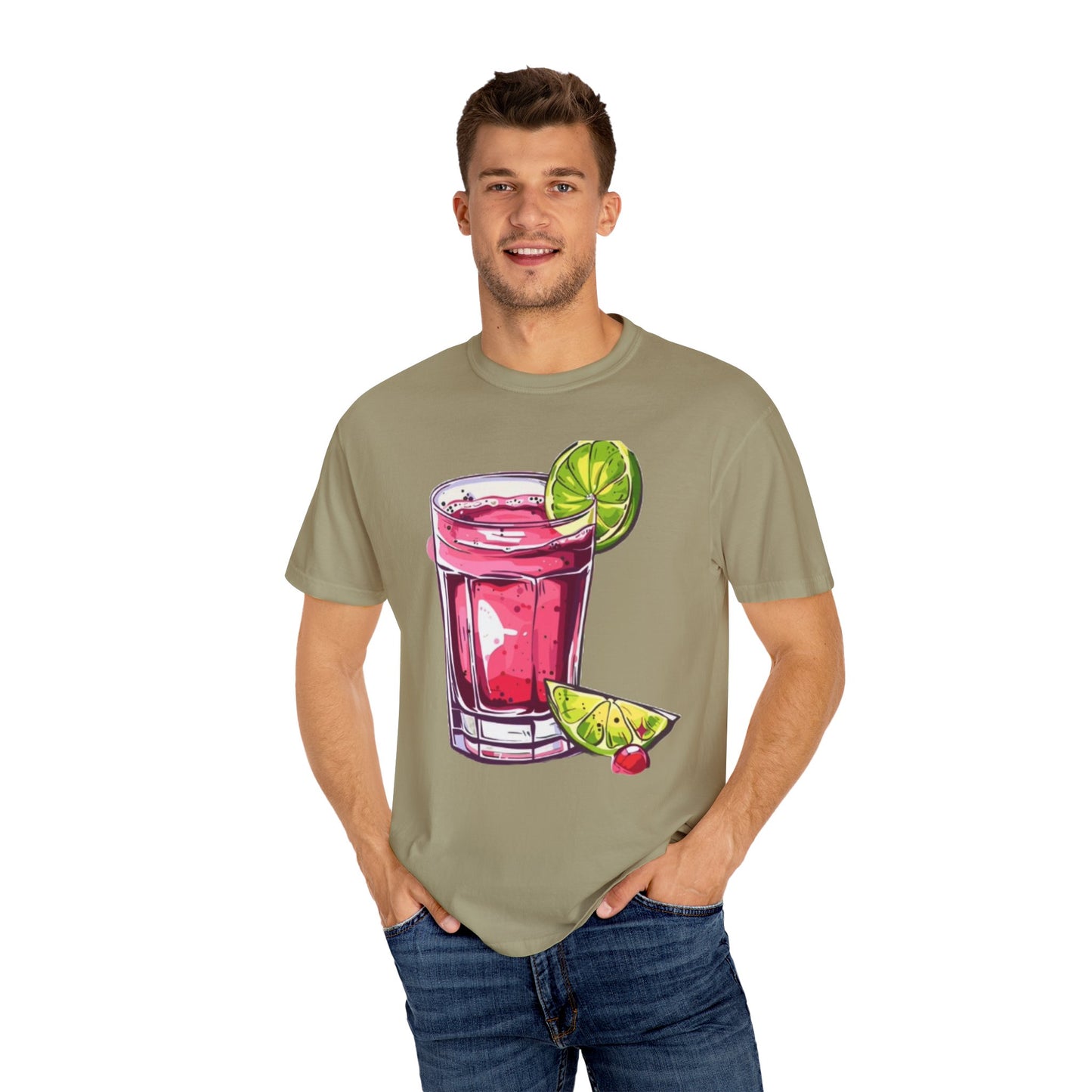 Tropical Cocktail T-Shirt - Fun Summer Vibe Unisex Tee