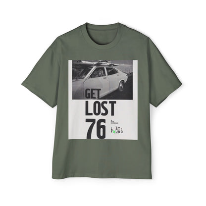 Get Lost 76 Tee — Vintage Car Graphic Oversized T‑Shirt