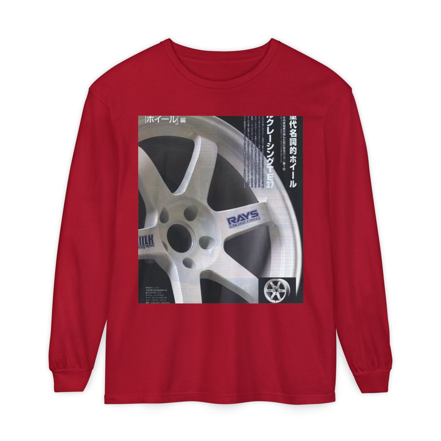 Rays Wheel Graphic Long Sleeve Tee