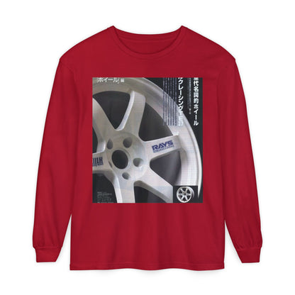 Rays Wheel Graphic Long Sleeve Tee
