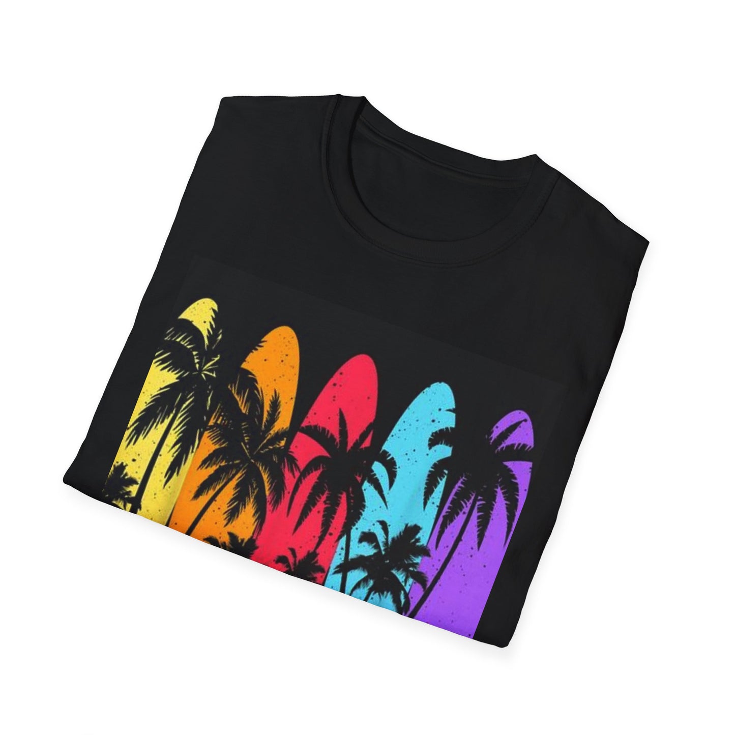 Aloha Surfing Vibe Unisex Softstyle T-Shirt
