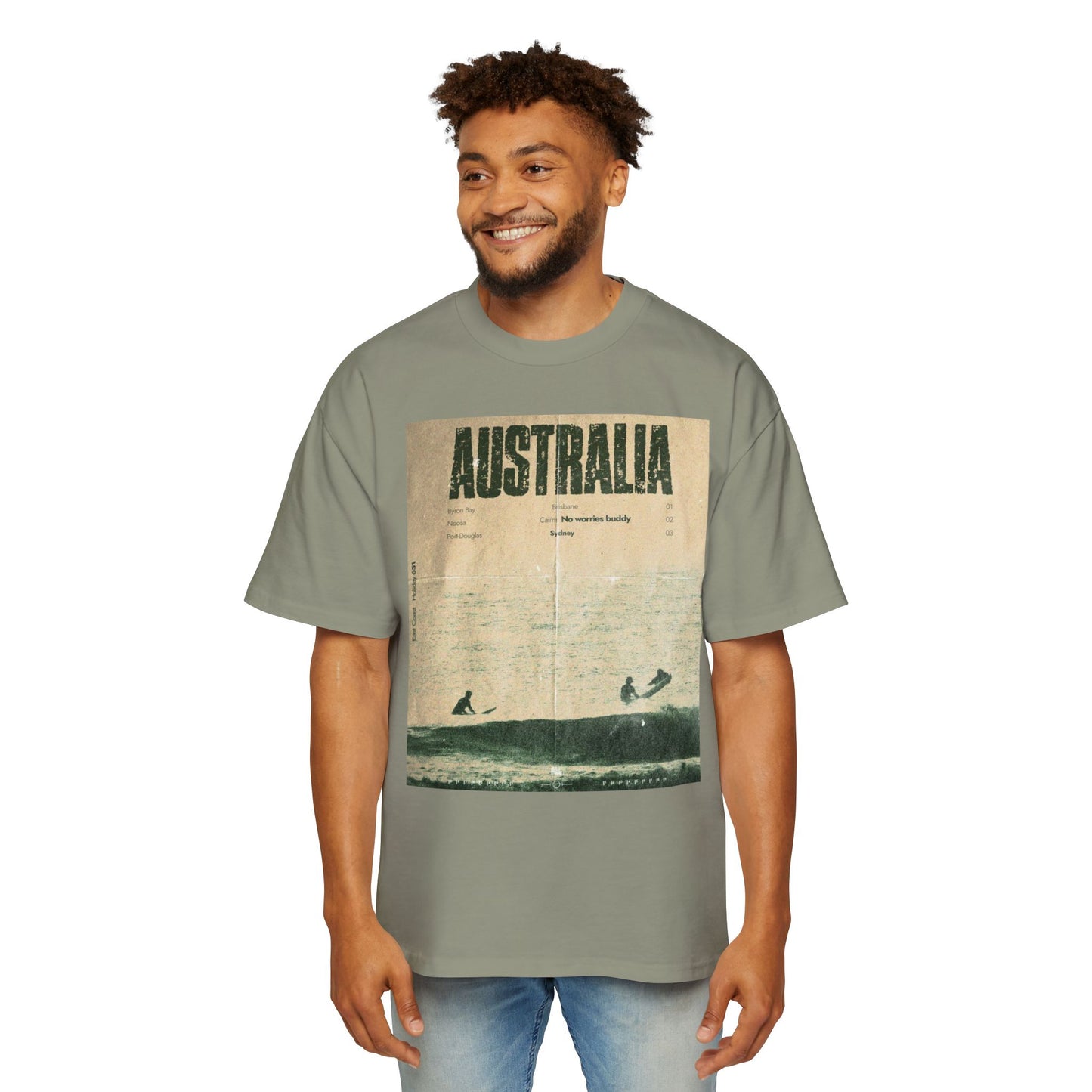 Australia Vintage Surf Tee — Retro Travel Graphic T-Shirt