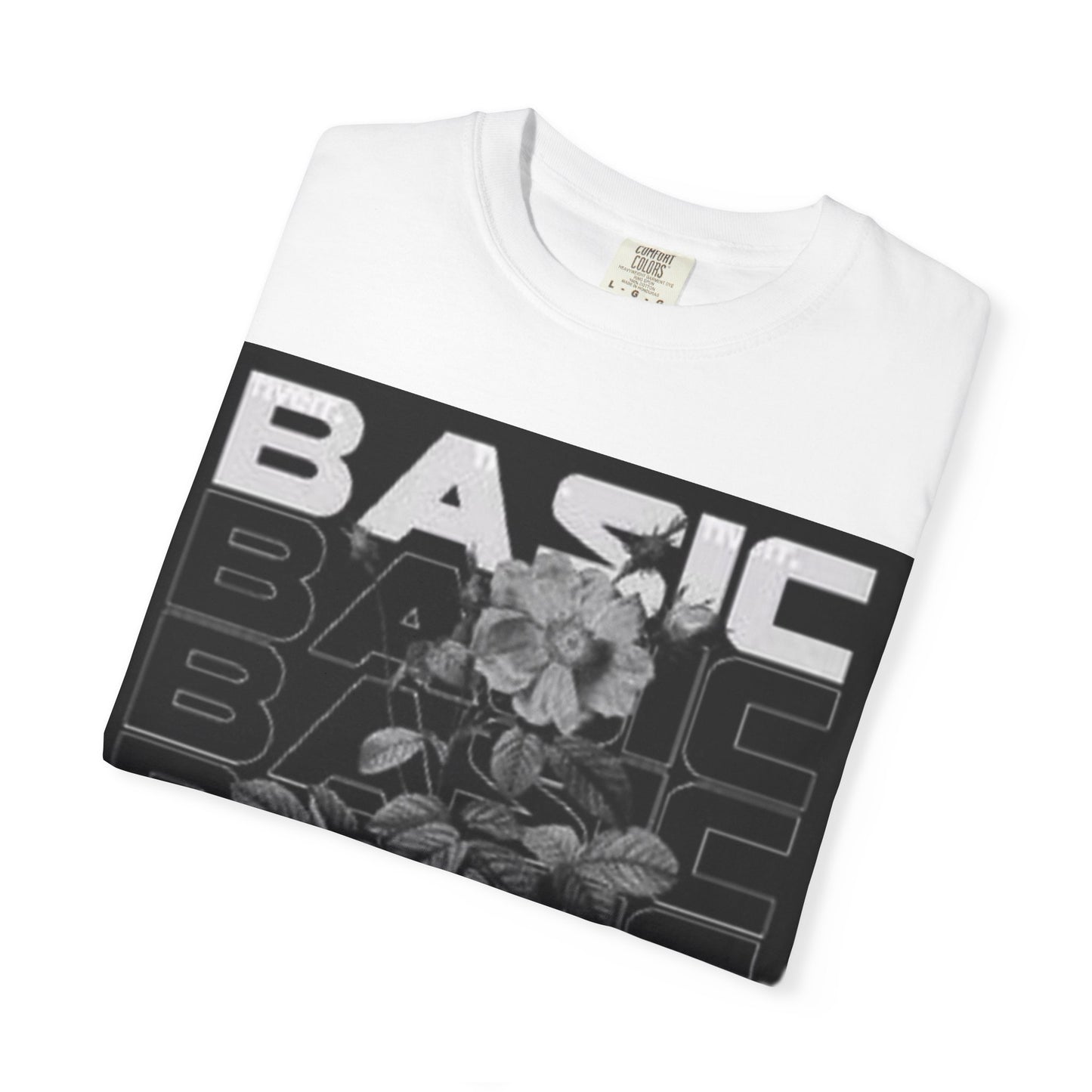 Trendy Graphic T-Shirt, Basic Floral Print Tee, Unisex Fashion Top, Everyday Wear, Gift for Friends, Relaxed Style, Casual Wear