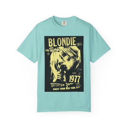 Vintage Blondie Concert T-Shirt - Unisex Garment-Dyed Tee