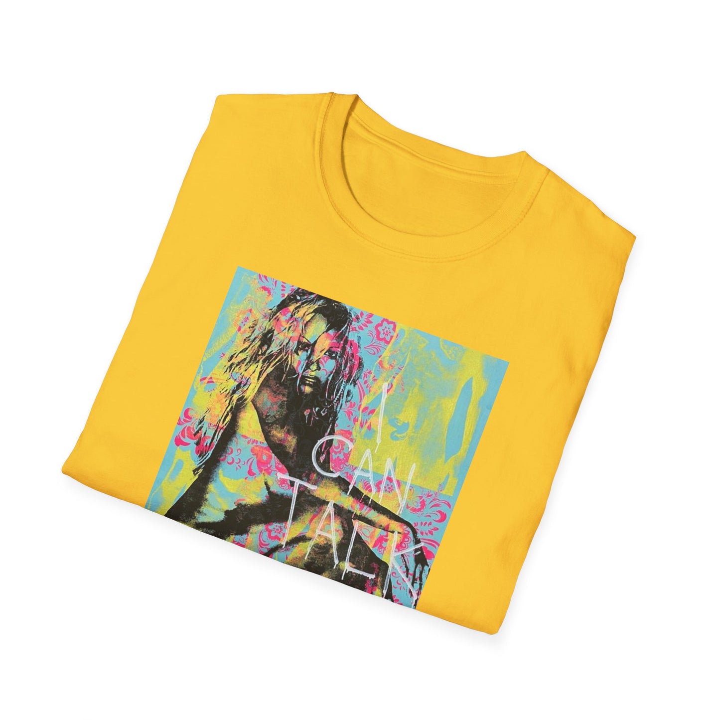 Artistic Unisex Softstyle T-Shirt - Vibrant Graphic Design for Creative Souls