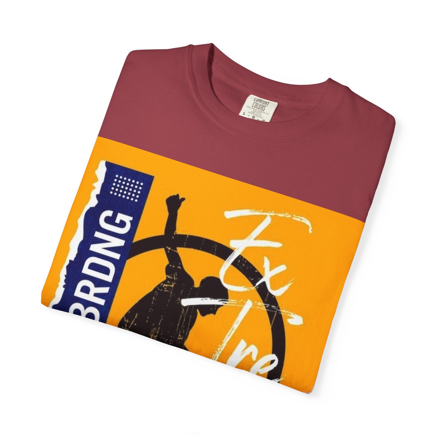 Sporty Graphic Tee for Skaters, Unisex Garment-Dyed T-shirt, Skateboarding Apparel, Casual Wear, Gift for Sport Lovers, Urban Fashion